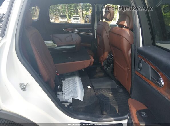 2LMPJ6LRXJBL44539 2018 LINCOLN MKX White VIN კოდის სტიკერის ხედი