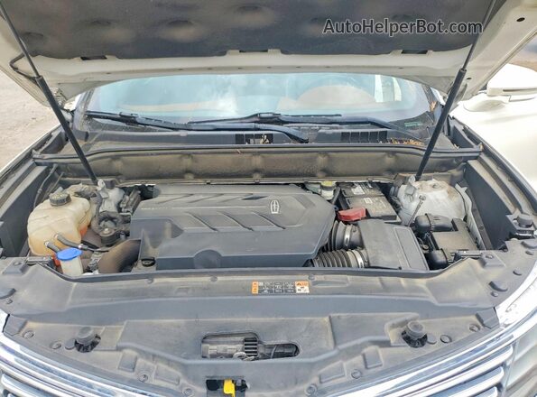 2LMPJ7JP0GBL44159 2016 LINCOLN MKX White Vista del compartimento del motor