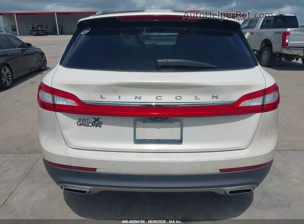 2LMPJ7JR8GBL78884 2016 LINCOLN MKX White 