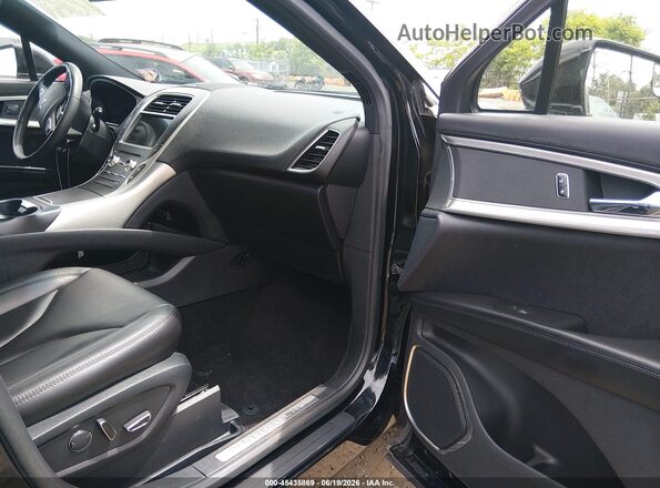 2LMPJ8JR7HBL29361 2017 LINCOLN MKX Black წინა სალონის ხედი