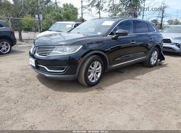 2LMPJ8JR7HBL29361 2017 LINCOLN MKX Black წინა მარცხენა ხედი სამი მეოთხედიდან