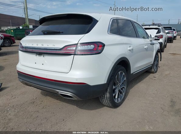 2LMPJ8K90PBL24841 2023 LINCOLN NAUTILUS Белый Задняя правая четверть