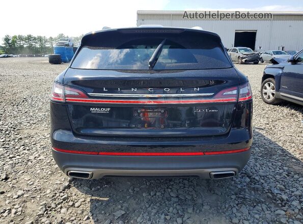 2LMPJ8K92LBL15987 2020 LINCOLN NAUTILUS Black უკანა ხედი