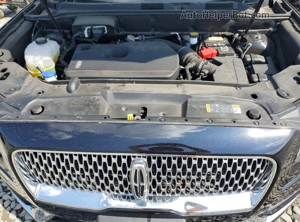 2LMPJ8K92LBL15987 2020 LINCOLN NAUTILUS Black ძრავის განყოფილების ხედი