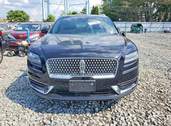 2LMPJ8K92LBL15987 2020 LINCOLN NAUTILUS Black წინა ხედი