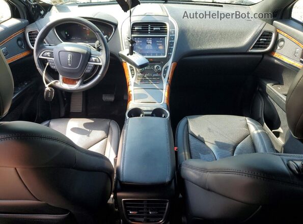 2LMPJ8K92LBL15987 2020 LINCOLN NAUTILUS Black წინა პანელის ხედი