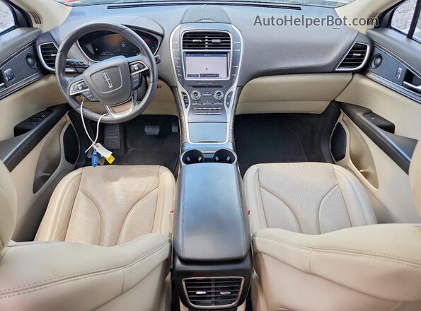 2LMPJ8K92LBL28027 2020 LINCOLN NAUTILUS Gray წინა პანელის ხედი