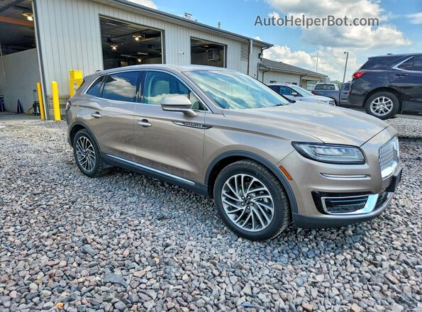 2LMPJ8K92LBL28027 2020 LINCOLN NAUTILUS Gray წინა მარჯვენა