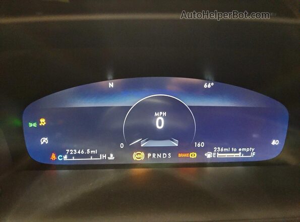 2LMPJ8K92PBL08186 2023 LINCOLN NAUTILUS Gray Սարքավորումների վահանակի տեսք