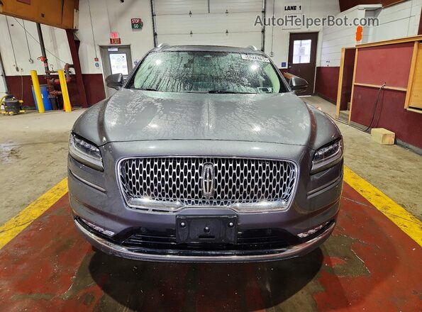 2LMPJ8K92PBL08186 2023 LINCOLN NAUTILUS Gray Դիմացի տեսք