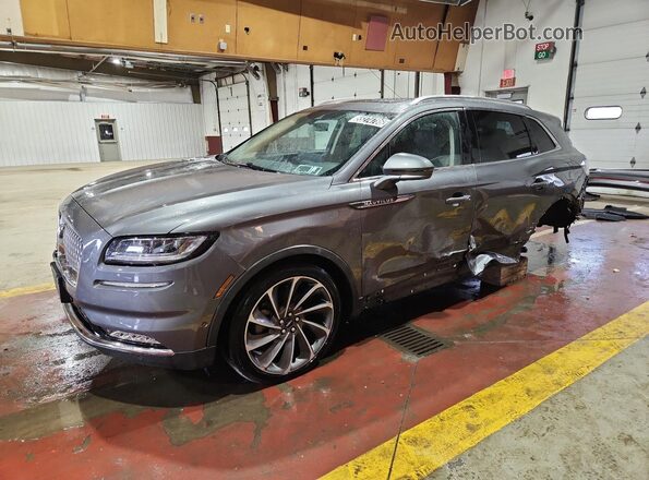 2LMPJ8K92PBL08186 2023 LINCOLN NAUTILUS Gray 