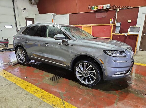 2LMPJ8K92PBL08186 2023 LINCOLN NAUTILUS Gray Առջևի աջ