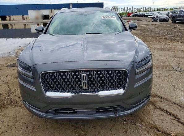 2LMPJ8K92PBL23822 2023 LINCOLN NAUTILUS Gray წინა ხედი
