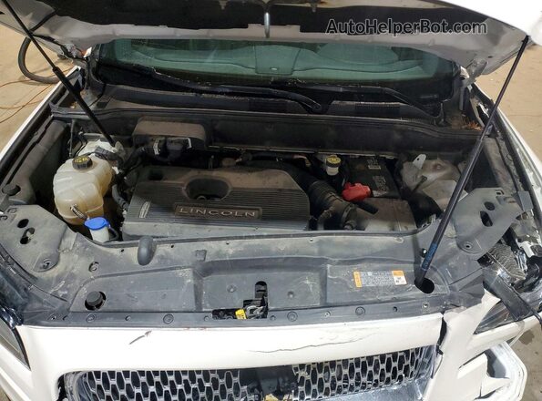 2LMPJ8K94KBL47127 2019 LINCOLN NAUTILUS White Շարժիչի բաժամունքի տեսք