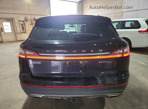2LMPJ8K95LBL00139 2020 LINCOLN NAUTILUS Black Вид ззаду