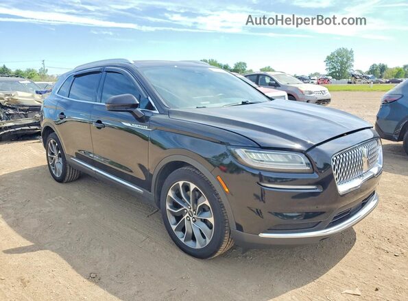 2LMPJ8K95NBL13265 2022 LINCOLN NAUTILUS Черный Передняя правая четверть
