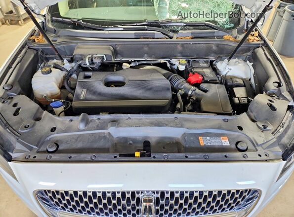 2LMPJ8K96MBL11653 2021 LINCOLN NAUTILUS Белый Вид подкапотного пространства