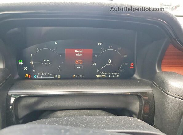 2LMPJ8K97MBL18353 2021 LINCOLN NAUTILUS Blue Սարքավորումների վահանակի տեսք