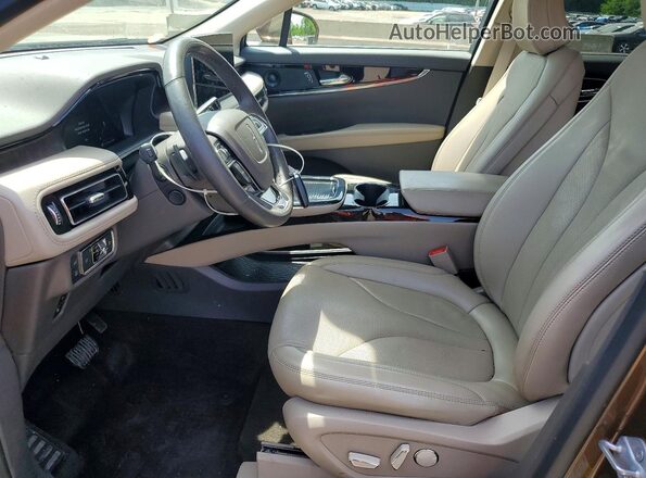 2LMPJ8K97NBL08200 2022 LINCOLN NAUTILUS Brown Front interior view