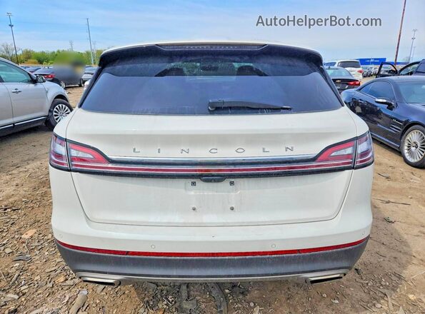 2LMPJ8K98MBL12500 2021 LINCOLN NAUTILUS White Հետևի տեսք