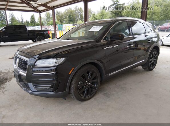 2LMPJ8K99LBL25397 2020 LINCOLN NAUTILUS Black Przód lewy