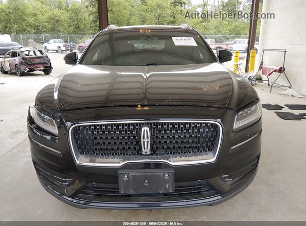 2LMPJ8K99LBL25397 2020 LINCOLN NAUTILUS Black Widok zestawu wskaźników
