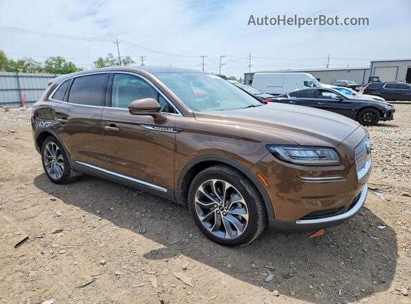 2LMPJ8K99NBL26519 2022 LINCOLN NAUTILUS Brown 