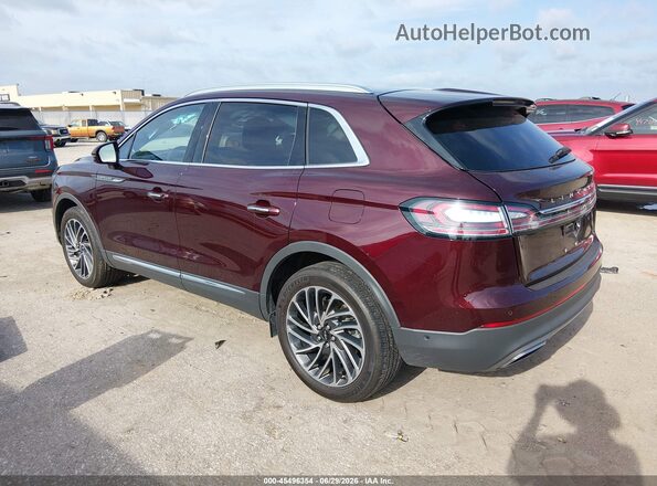 2LMPJ8KP0LBL03092 2020 LINCOLN NAUTILUS Red Rear left