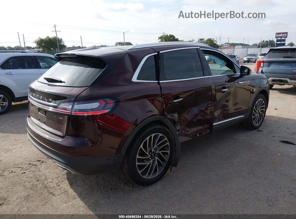 2LMPJ8KP0LBL03092 2020 LINCOLN NAUTILUS Red Rear right