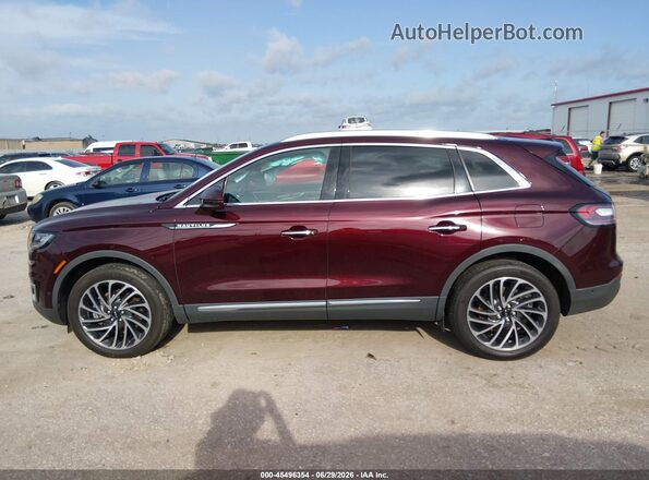 2LMPJ8KP0LBL03092 2020 LINCOLN NAUTILUS Red 360 interior view