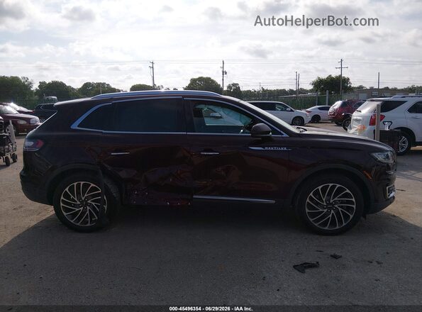 2LMPJ8KP0LBL03092 2020 LINCOLN NAUTILUS Red Rear interior view