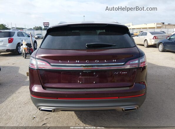 2LMPJ8KP0LBL03092 2020 LINCOLN NAUTILUS Red 