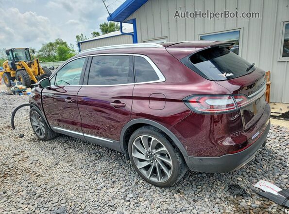 2LMPJ8KP0PBL07729 2023 LINCOLN NAUTILUS Burgundy უკანა მარცხენა