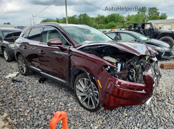 2LMPJ8KP0PBL07729 2023 LINCOLN NAUTILUS Burgundy წინა მარჯვენა