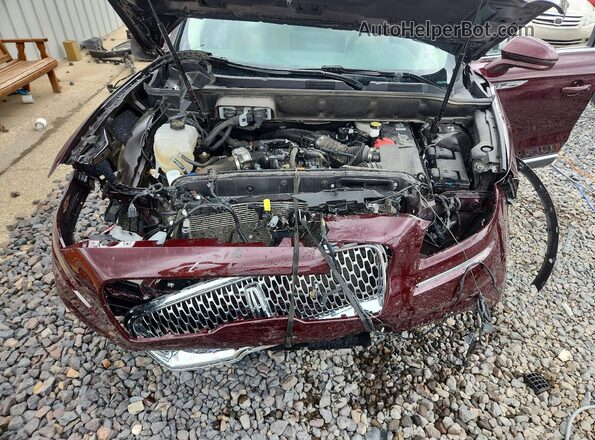2LMPJ8KP0PBL07729 2023 LINCOLN NAUTILUS Burgundy ძრავის განყოფილების ხედი