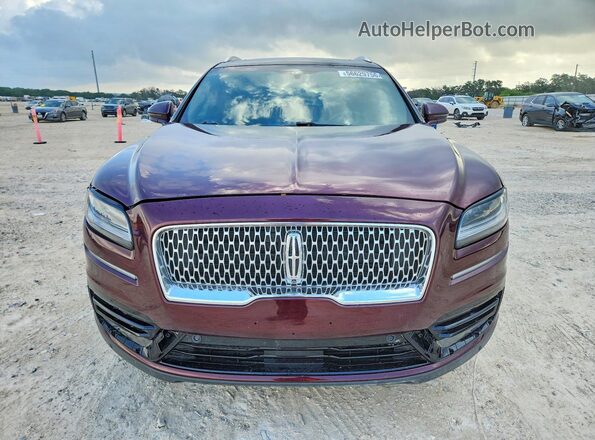 2LMPJ8KP4LBL04343 2020 LINCOLN NAUTILUS Purple წინა ხედი