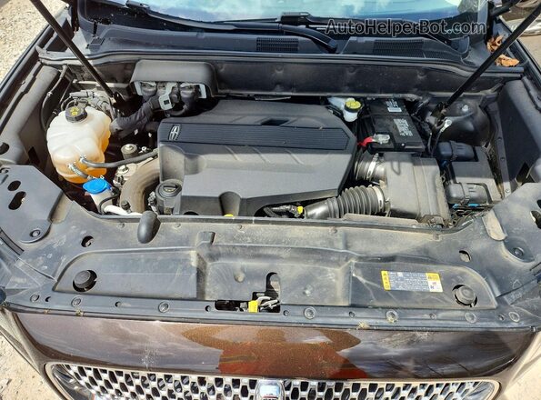 2LMPJ8KP8LBL15491 2020 LINCOLN NAUTILUS Brown Շարժիչի բաժամունքի տեսք