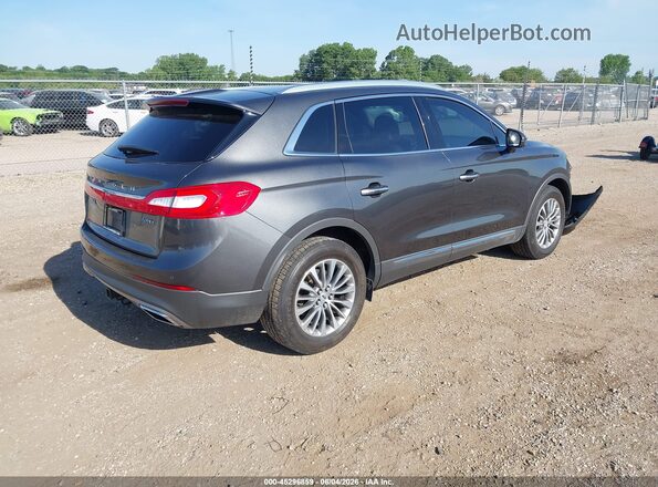 2LMPJ8KR0HBL17941 2017 LINCOLN MKX Gray Tył prawy