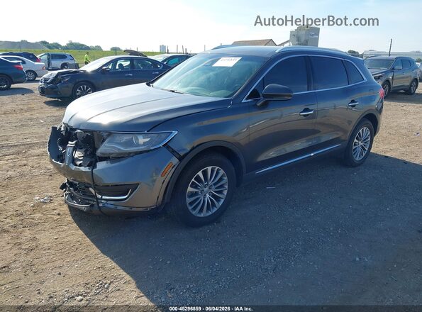 2LMPJ8KR0HBL17941 2017 LINCOLN MKX Gray Przód lewy