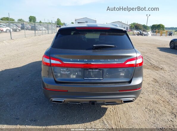 2LMPJ8KR0HBL17941 2017 LINCOLN MKX Gray 