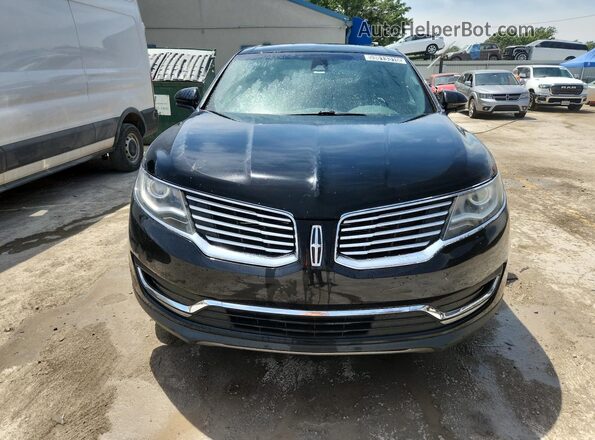 2LMPJ8KR1HBL22257 2017 LINCOLN MKX Black Вид наклейки з VIN-кодом