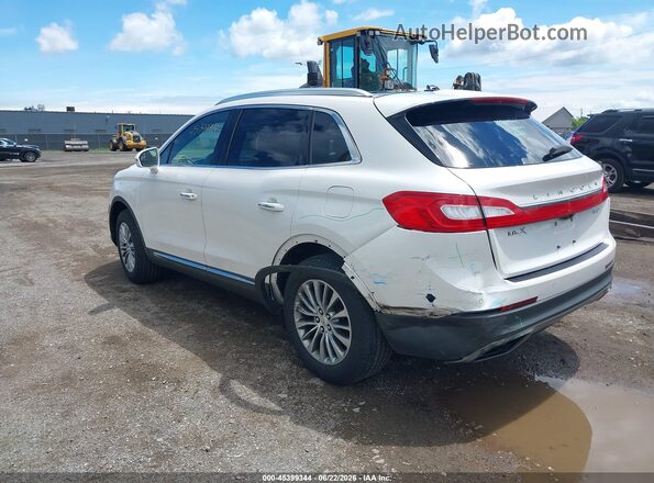 2LMPJ8KR4JBL49717 2018 LINCOLN MKX White უკანა მარცხენა