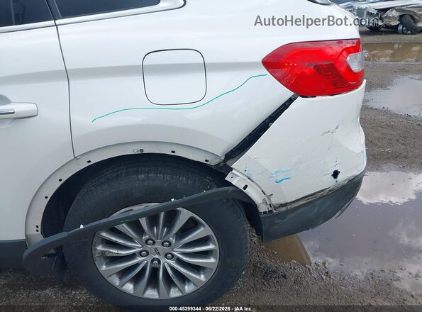 2LMPJ8KR4JBL49717 2018 LINCOLN MKX White წინა ხედი