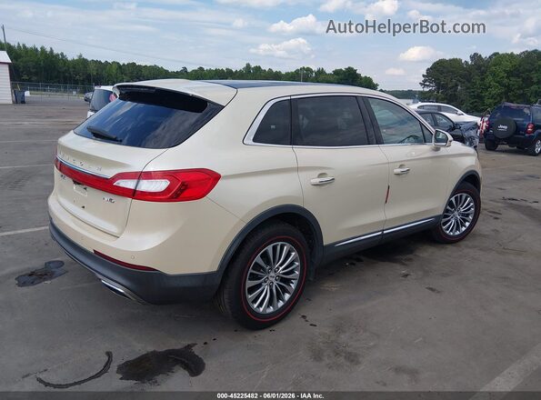 2LMPJ8KR7JBL11527 2018 LINCOLN MKX Champagne Հետևի աջ