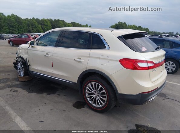 2LMPJ8KR7JBL11527 2018 LINCOLN MKX Champagne Հետևի ձախ