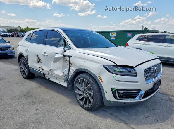 2LMPJ8L92KBL61381 2019 LINCOLN NAUTILUS White Առջևի աջ