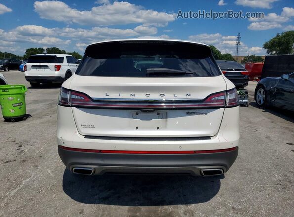 2LMPJ8L92KBL61381 2019 LINCOLN NAUTILUS White Հետևի տեսք