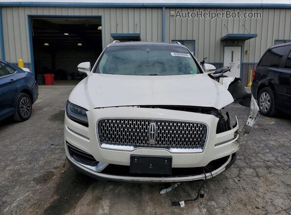 2LMPJ8L96KBL45605 2019 LINCOLN NAUTILUS White Вид спереду
