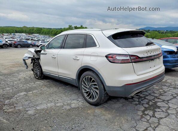 2LMPJ8L96KBL45605 2019 LINCOLN NAUTILUS White Задня ліва чверть