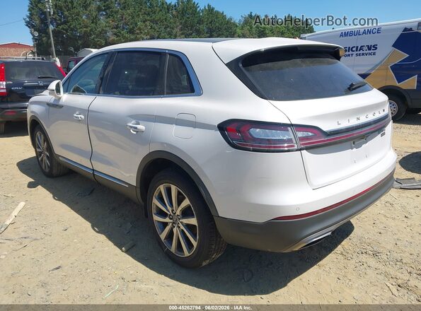 2LMPJ8L99KBL58123 2019 LINCOLN NAUTILUS White Հետևի ձախ